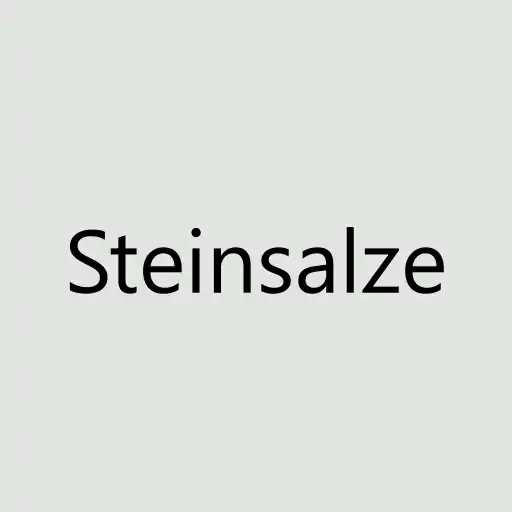 Steinsalze